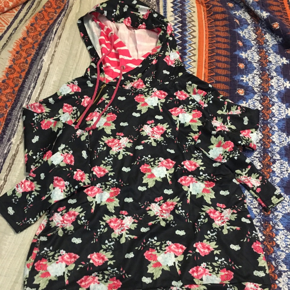 Floral Sweatshirt